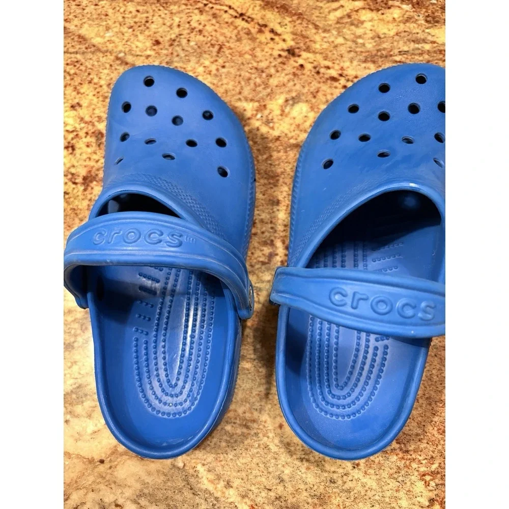 Crocs Children's Junior 6 Unisex Kids Clogs - Blue